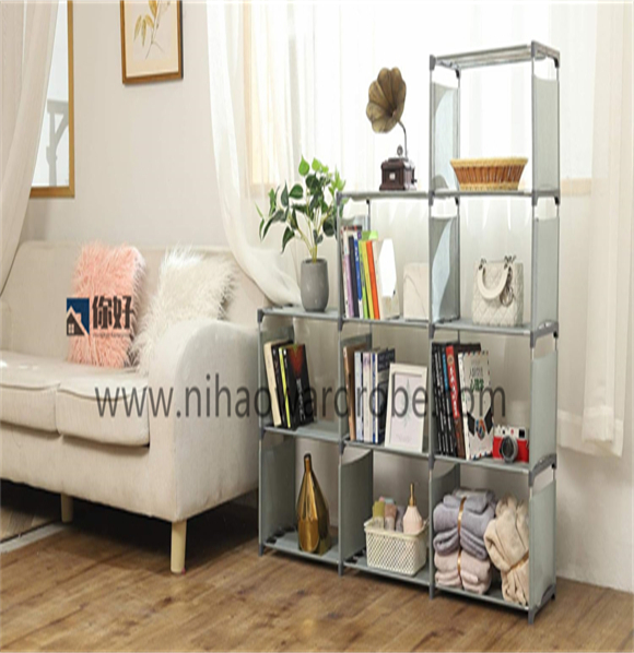 Shoe rack with cover